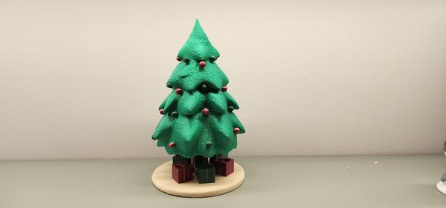 Customizable 3D Christmas Tree Model