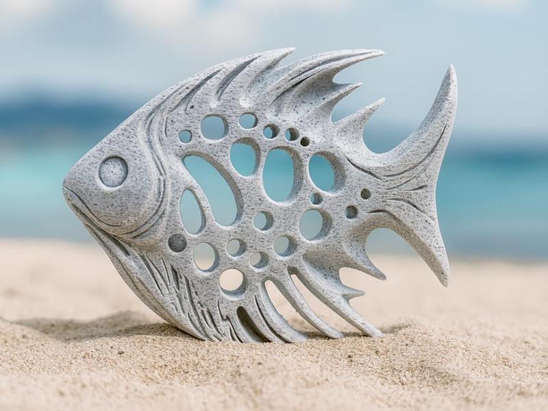 Skeleton Fish from the Depths of Fantasy