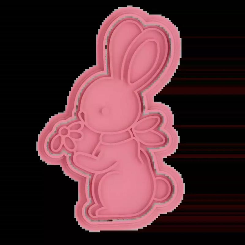 rabbit easter 8 COOKIE CUTTER