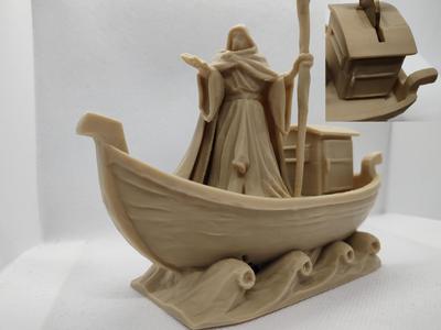 Charon Piggy Bank – The Ferryman of the Underworld