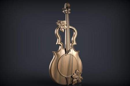 Violin cnc router art