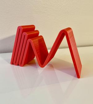 Squiggly Letter M Alternative