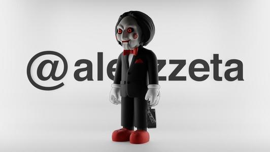 Kaws Billy from SAW