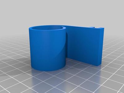 Pool cue rest desk mount