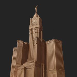Makkah Royal Clock Tower 3d printable