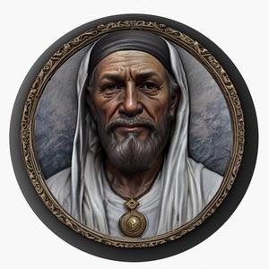 Avicenna medallion pendant