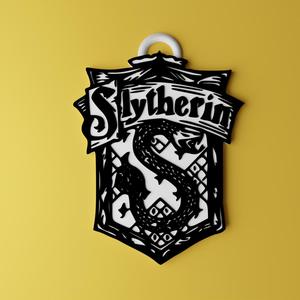 Harry potter keychain Slytherin