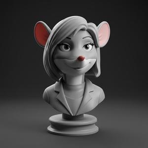 Thea Stilton Bust – Geronimo Stilton Animated Series Fan Art