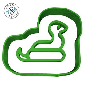Snake - Animals - Cookie Cutter - Fondant - Polymer Clay