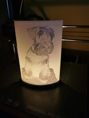Simple Lithophane Holder
