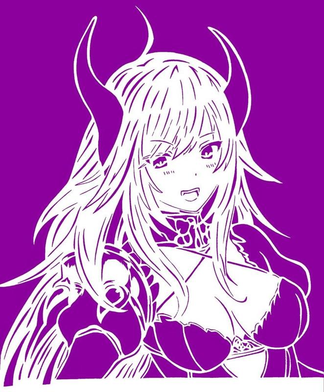 2D Demon Girl