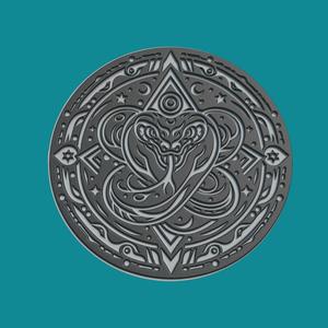 Snake Medallion