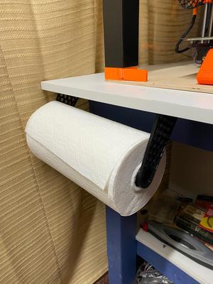 remixed hex-paper-towel-holder