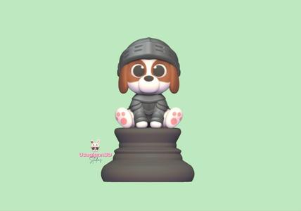 Cute Dog Chess - Pawn