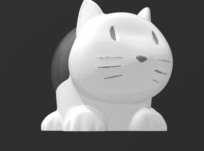 Suporte Alexa Echo Dot 4a e 5a Geração Cute Cat Versão 2