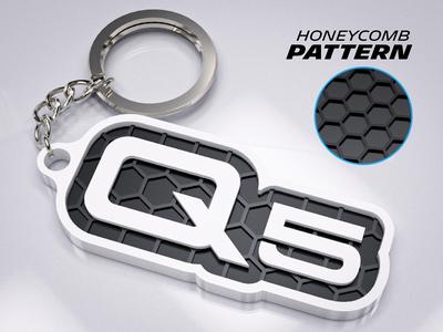 Audi Q5 Keychain