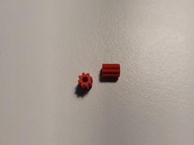 8T 2mm shaft gear for Arduino gearbox