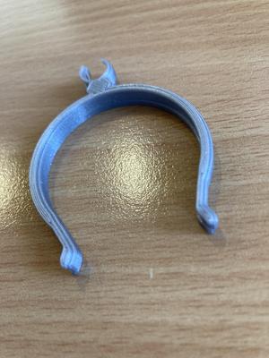 cable holder for tube (držák kabelu na trubku)