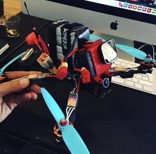 TBS Source one Gopro mount GPS