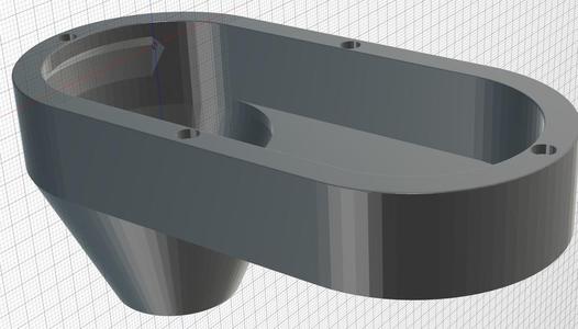 CNC Spindle dust nozzle v2