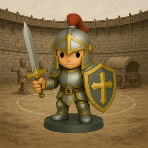 Male Paladin RPG