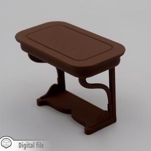 1:12 miniature 19th Century French Louis Philippe inspired Console