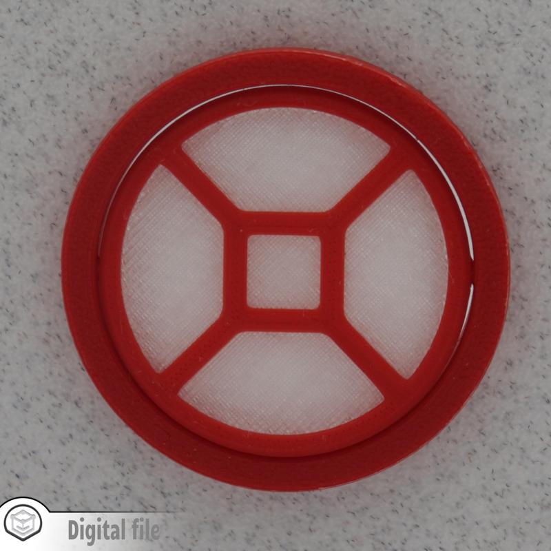 1:12 miniature Functional Round window style 4 multi-color and multi-material features