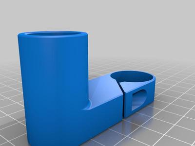 Shifted handle
