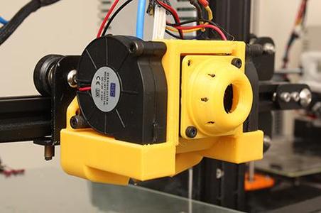 REMIX_Satsana 5015 **DUAL** Fan Duct for Ender 3 / Ender 5 / CR-10