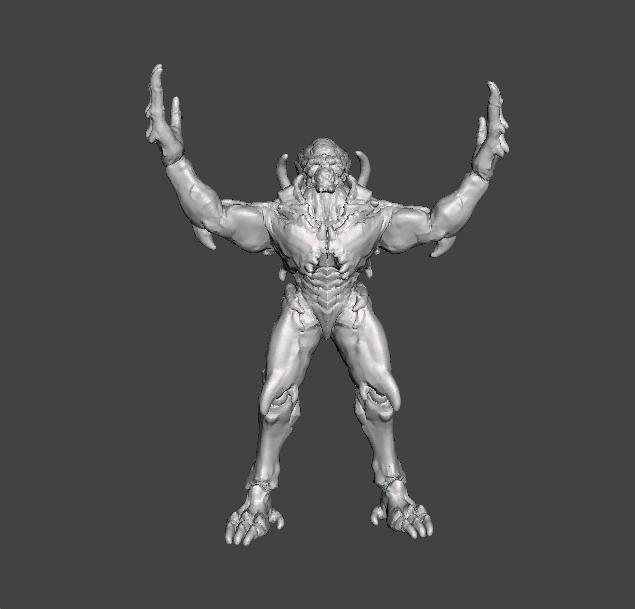 ARCHVILE DEMON MINIATURE MODEL FIGURE FOR FANTASY OR SCIFI GAMES RPG DND