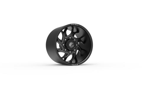 fuel off road REAR RUNNER wheel 3d print model
