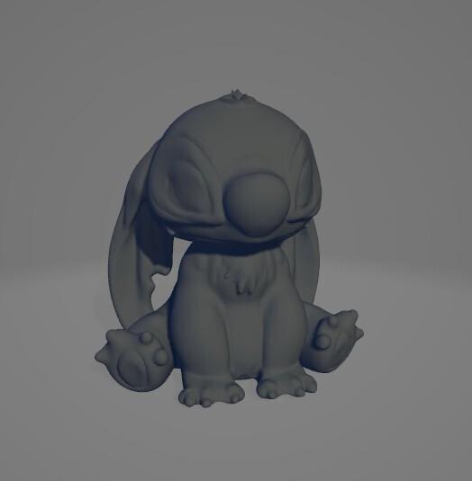 Stitch figurine