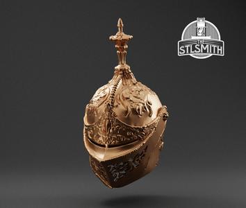 Carian Knight Helm Elden Ring Life Size Prop STL