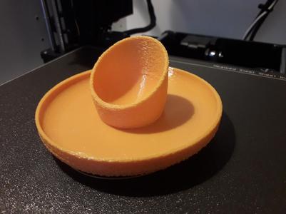 Egg cup with dish