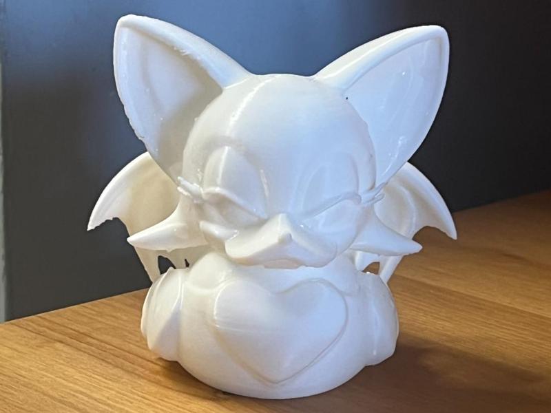 rouge the bat  sonic duck