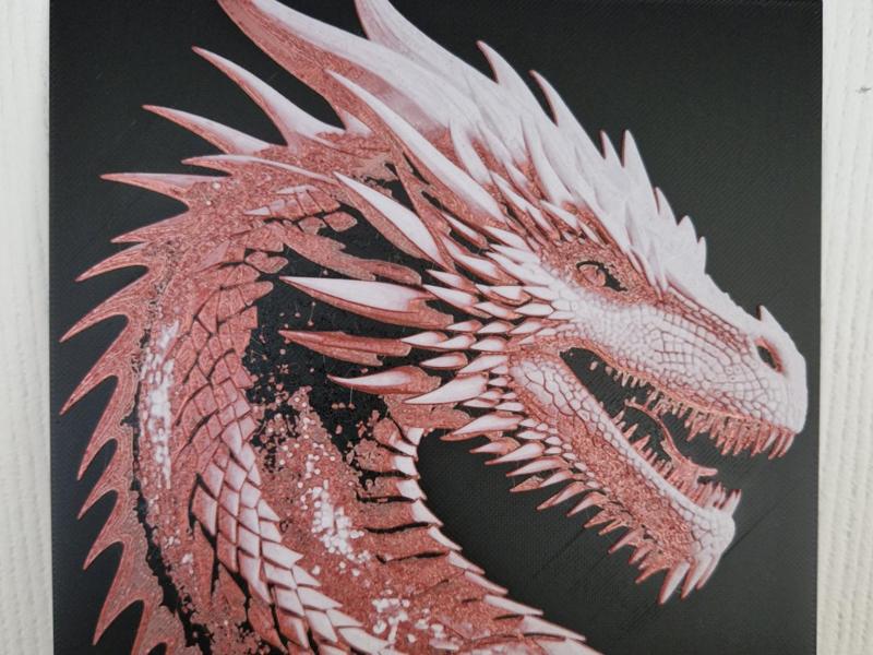 Hueforge Drache/Dragon Copper