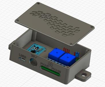Wind simulator sim racing box (Simhub)