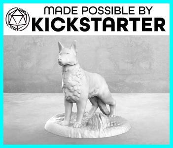 Dog - Casual Pose - Tabletop Miniature