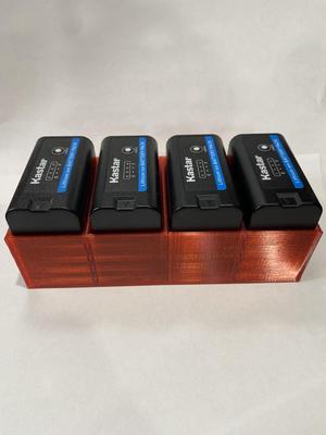 Sony NP-F970Pro / Kastar Battery Cover / Storage Box / 4 Count