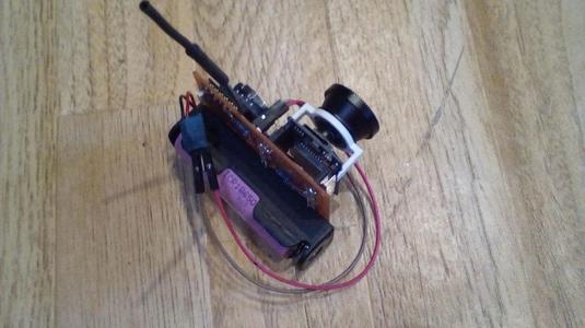 ESP32 CAM adapter for 3 in 1 Smartphone Lens Kit
