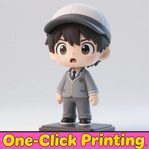 Anime Boy Sculpture