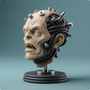 head sculpture