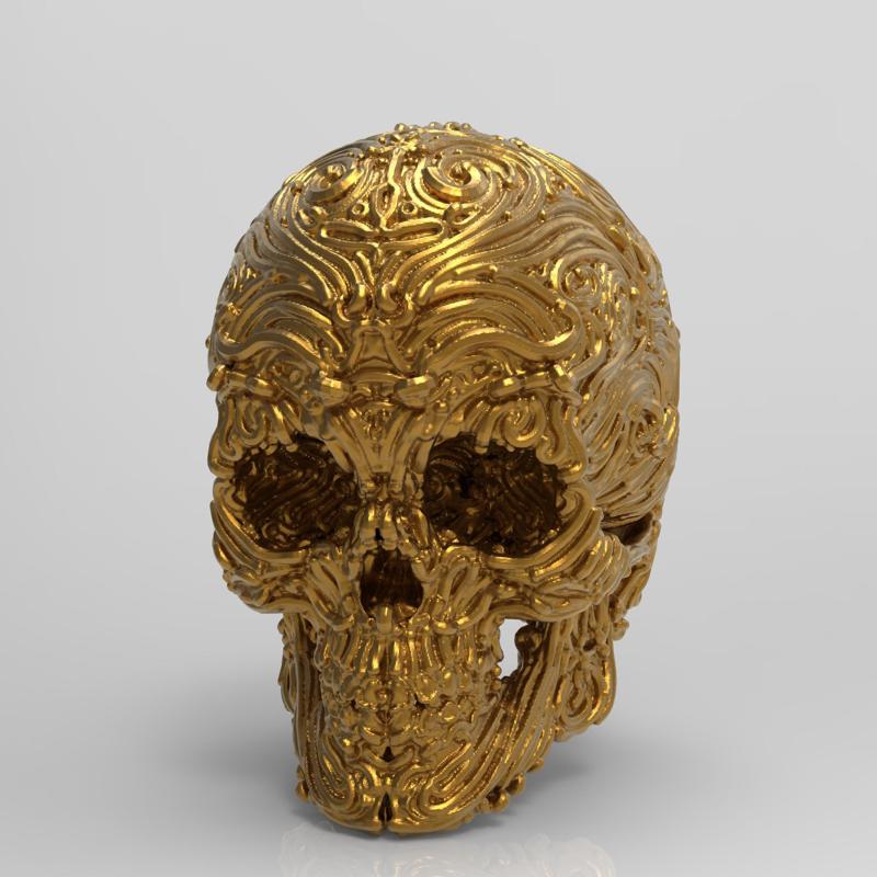 Golden Skull