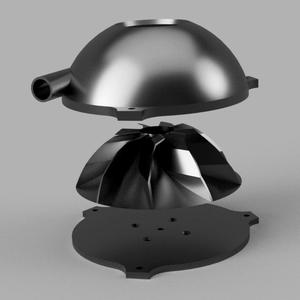 Impeller test, external motor