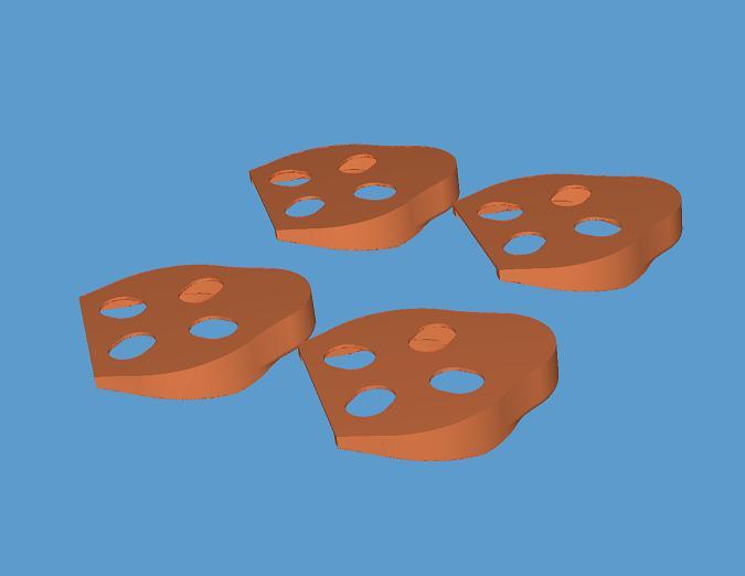 dquad obsession motor soft mount arm protectors by Derek Slayton 