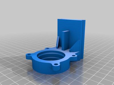 Head adaptation for 3/8 inch screw