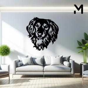 Wall silhouette - Dogs Head