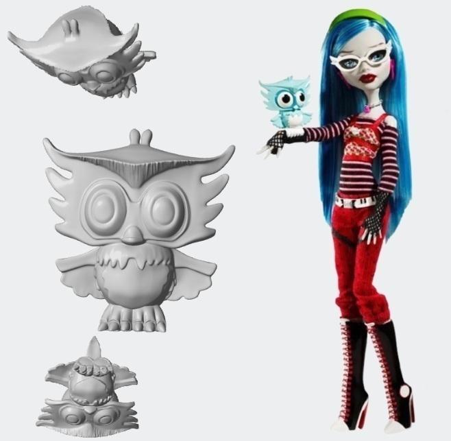 Ghoulia Yelps, Pet, Monster High.