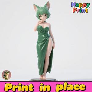 Anime Girl Sculpture