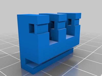 Strain Relief Clip for the Ender 5 Hot End